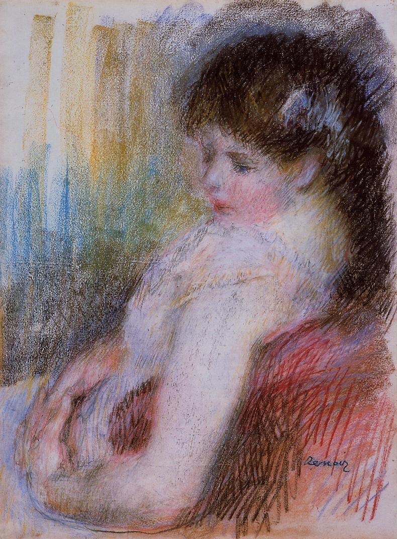 Seated woman 1879